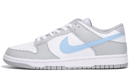 Nike Кроссовки для скейтбординга Dunk Anti Slip, износостойкие, унисекс, белые, синие hf5441-105(team拾伍-男女同款白蓝) | white blue