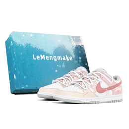Nike Кроссовки для скейтбординга Dunk Slip с низким верхом, женские, розовые, желтые dd1503-103(team778-星星派对s-box) | pink yellow