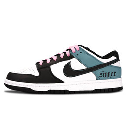 Nike Кроссовки для скейтбординга Dunk Anti Slip, износостойкие, низкие, унисекс, черные, белые, синие dd1503-101（team971-牛仔哥特） | black white blue