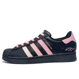 Adidas Кроссовки для скейтбординга Superstar, унисекс, низкие, розовые/телесные eg4959（team789-樱吹絮落） | black