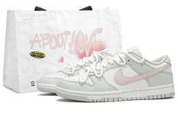 Nike Кроссовки для скейтбординга Dunk Meteorite Bubble 2.0 с противоскользящим покрытием, женские, белые, розовые, серые dd1503-103(team645-陨石气泡2.0) | white pink gray
