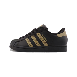 Adidas Низкие противоскользящие кроссовки для скейтбординга SUPERSTAR Cocoa Fortress, унисекс, черно-коричневые eg4959（team759-可可堡垒） | black brown