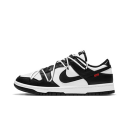 Nike Износостойкие и легкие низкие кроссовки для скейтбординга Dunk унисекс, черные, белые dd1391-100(team746-双痕) | black white