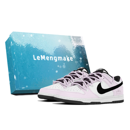 Nike Кроссовки для скейтбординга Dunk, устойчивые к истиранию, низкие, унисекс, фиолетовые dd1391-100(team399-乌梅子酱s-box) | purple