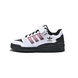 Adidas Износостойкие низкие кроссовки для скейтбординга FORUM, унисекс, черные fy7757(team1181黑粉渐变） | black