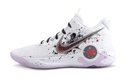 Nike Баскетбольные кроссовки KD Trey 5 IX Bloodthirsty Abyss Slip, винтажные, среднего размера, унисекс, черно-белые dj6922-100(team296-嗜血深渊) | black white