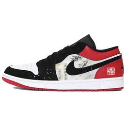 Jordan Баскетбольные кроссовки Air 1 Vintage, унисекс, низкие, красные/черные ib8971-106(team56-踏雪山巅) | red