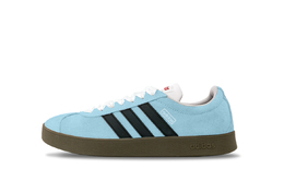 Adidas Кроссовки для скейтбординга VL COURT 2.0 с противоскользящей подошвой, износостойкие, унисекс, цвет "ледяной синий" js3003(team-1062冰雾蓝柚） | blue