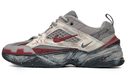 Nike Кроссовки M2K Tekno Anti Slip, износостойкие, низкие, массивные, унисекс, серо-красные bv0074-001(team285-自由计划) | gray red