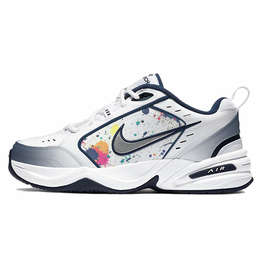 Nike Кроссовки Air Monarch 4 Low Top Chunky унисекс белого цвета 415445-102(team10-彩墨) | white