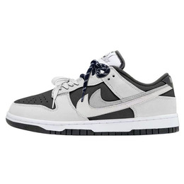 Низкие кроссовки для скейтбординга Dunk Low "Double Swoosh", унисекс, темно-серые Nike, Dark Gray hv1800-101(teamy-男女款反转深灰色) | dark gray