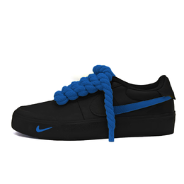 Nike Кроссовки Court Shot с низким верхом, нескользящие, унисекс, синие fq8146-001(team868-潮蓝莓） | blue