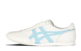Onitsuka Tiger Повседневные кроссовки Machu Racer унисекс с низким верхом, синего и бежевого цвета 1183b770-100(teama-蓝蝶梦) | blue beige
