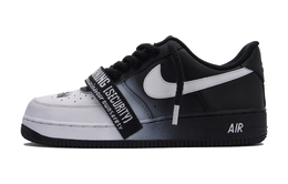Nike Кроссовки Air Force 1 White Phosphorus Low Top для скейтбординга унисекс, черно-белые cw2288-001(team519-白磷） | black white