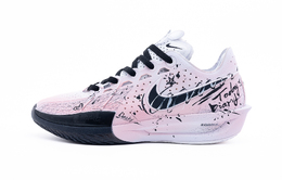 Nike Баскетбольные кроссовки Air Zoom GT Cut 3 Pink Lucky Day с низким антискользящим износостойким верхом унисекс розово-черного цвета dv2918-102（team240-粉色幸运日） | pink black