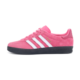 Adidas Женские нескользящие низкие кроссовки для скейтбординга GAZELLE INDOOR, розовые ji2585(team578-樱花手抄) | pink