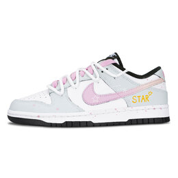 Nike Кроссовки для скейтбординга Dunk Black White, Fantasy Star, устойчивые к скольжению, низкие, унисекс, светло-фиолетовые dd1503-101(team883-奇幻之星) | light purple