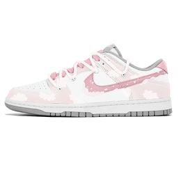 Nike Кроссовки для скейтбординга Dunk Slip с низким верхом, женские, розовые dd1503-103(team778-粉色云朵) | pink