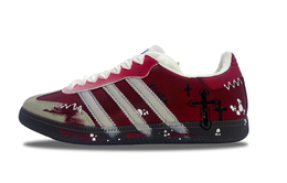 Adidas Кроссовки для скейтбординга SAMBA OG, нескользящие, красные, унисекс b75806(team995-红影) | red