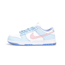 Nike Кроссовки для скейтбординга Dunk Anti Slip, износостойкие, женские, синие, розовые dd1873-402(teamp-草莓甜筒) | blue pink