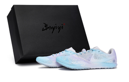 Nike Кроссовки Zoom Rival Waffle 6 с антискользящим покрытием, износостойкие, низкие, унисекс, синие, фиолетовые dx7998-100(team80-男女盛放时光s-box) | blue purple