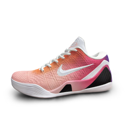 Nike Баскетбольные кроссовки Kobe 9 с защитой от опрокидывания, низкие, унисекс, розовые, фиолетовые fz7334-100(team258-晨曦） | pink purple