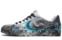 Nike Кроссовки Court Royale AC с нескользящей подошвой, легкие, унисекс, темно-голубые bq4222-103(team400-寂静岭男女款青) | dark cyan