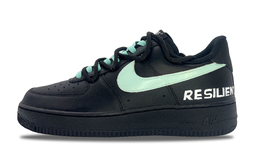 Nike Кроссовки Air Force 1 для скейтбординга, износостойкие, низкие, унисекс, черные fz0627-010(team995-代夫) | black