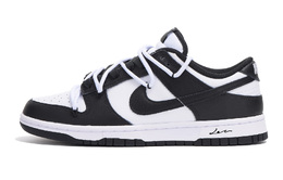 Nike Кроссовки для скейтбординга Dunk Coverage, противоскользящие и износостойкие, низкие, унисекс, черные hf5441-100(team拾伍-男女同款黑白八) | black