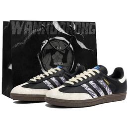 Adidas Кроссовки немецкой армии SAMBA OG, низкие, бежевые, унисекс b75807(team113-疏影s-box) | black beige
