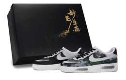 Кроссовки для скейтбординга Air Force 1, унисекс, низкие, зеленые Nike, Black Gray Green cw2288-111(team171-墨染硝烟s-box) | black gray green