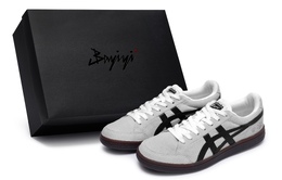 Onitsuka Tiger Кроссовки для скейтбординга Advanti, унисекс, низкие, черные/серые/коричневые 1183b799-101(team80-绒绒猫爪灰sbox) | black gray brown