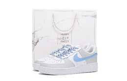 Nike Кроссовки Air Force 1 с антискользящим покрытием, износостойкие, низкие, для скейтбординга, унисекс, серо-белые cw2288-111(team拾伍-男女同款灰白九sbox) | gray white