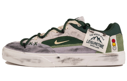 Nike SB MALOR износостойкие низкие кроссовки для скейтбординга унисекс зеленые fv6064-002(teamf-高山低谷) | green
