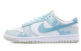 Nike Кроссовки для скейтбординга Dunk унисекс с низким верхом, синие, белые dd1503-103(team726-云涧青影) | blue white