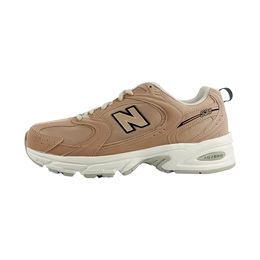 New Balance Кроссовки для бега NB 530 с амортизацией, унисекс, бежево-коричневые, полнота D mr530sh(team57一-暗棕浆果) | beige brown