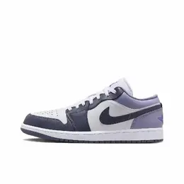 Jordan Баскетбольные кроссовки Air 1 Slip Low Top унисекс, фиолетово-белые 558558-145（紫白色） | purple white