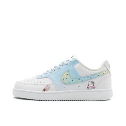 Nike Кроссовки для скейтбординга Court Vision 1 Low Top, унисекс, белые dh2987-101（team1056-甜圈暴击） | white