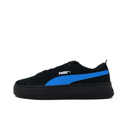 Puma Кроссовки для скейтбординга Smash Platform Blue Sea с противоскользящим покрытием, износостойкие, женские, черно-синие 366488-02(team271-蓝海) | black blue
