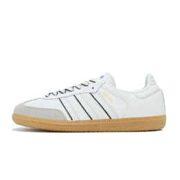 Adidas Низкие кроссовки для скейтбординга SAMBA OG, устойчивые к истиранию, унисекс, черные, белые if3813(team837-极简黑白) | black white