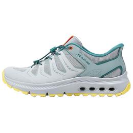 OUTDOOR Дышащие низкие повседневные кроссовки женские серо-зеленые Skechers, Gray Green 180279-gymt | gray green