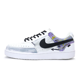 Nike Кроссовки для скейтборда Court Vision 1, унисекс, низкие, фиолетово-серые dh2987-101(team1035-紫色很有韵味) | purple gray