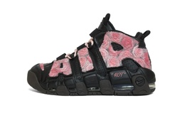 Nike Баскетбольные кроссовки Air More Uptempo Romantic Rose с амортизацией, износостойкие, винтажные, среднего размера, женские, черные dv1137-001(team610-浪漫玫瑰) | black