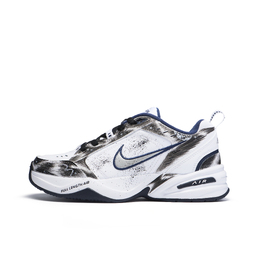 Nike Низкие кроссовки Air Monarch 4 с защитой от скольжения, износостойкие, массивные, унисекс, черно-белые 415445-102(team156-黑暗机能骑士) | black white