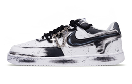 Кроссовки для скейтбординга Court Vision 1 Low Top, унисекс, черные Nike, Black dh2987-101(team441-男款-墨韵) | black