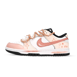 Nike Кроссовки для скейтбординга Dunk Low Top унисекс розово-желтые dd1391-100（team-883橘子果冻） | pink yellow