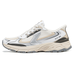 Skechers Женские кроссовки Silver Wing Anti Slip с защитой от износа, низкие, массивные, белые 150711-wmlt | white/wmlt