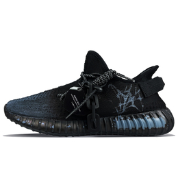Adidas Кроссовки Yeezy Boost 350 V2 с противоскользящим покрытием, износостойкие, повседневные, унисекс, синие hq4540(team40-裂痕蓝) | blue