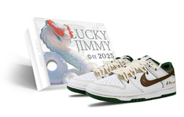 Nike Кроссовки для скейтбординга Dunk Low Top унисекс, белые dd1391-101(team51-森林奇遇sbox) | white (box)