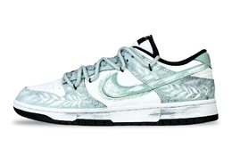 Nike Кроссовки для скейтбординга Dunk Phoenix Feather Plume с противоскользящим покрытием, износостойкие, унисекс, бирюзовые hf5441-100(team701-凤翎羽） | turquoise